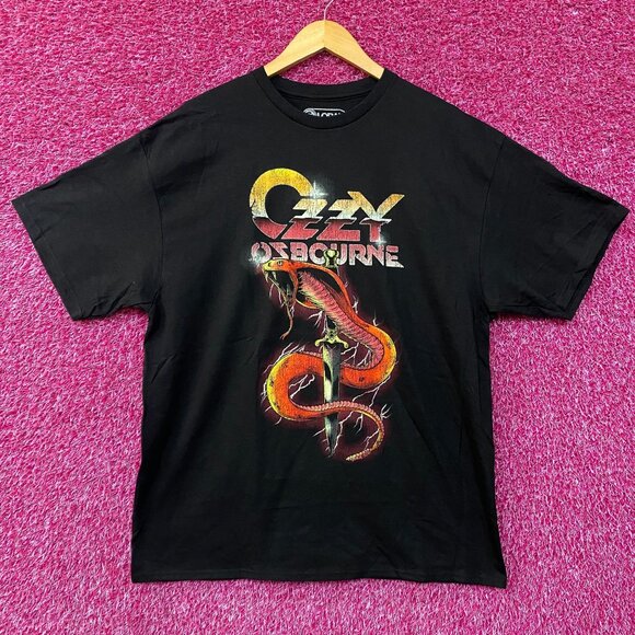 Ozzy Ozbourne Cobra Graphic Design T-Shirt XL - Picture 1 of 4